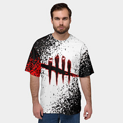 Футболка оверсайз мужская Dead by Daylight, цвет: 3D-принт — фото 2