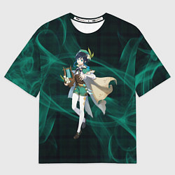 Мужская футболка оверсайз Genshin Impact - Venti