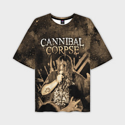 Футболка оверсайз мужская Cannibal Corpse, цвет: 3D-принт