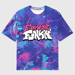 Мужская футболка оверсайз Friday Night Funkin