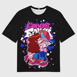 Мужская футболка оверсайз Friday Night Funkin