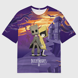 Футболка оверсайз мужская Little Nightmares 2, цвет: 3D-принт