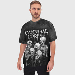 Футболка оверсайз мужская Cannibal Corpse, цвет: 3D-принт — фото 2