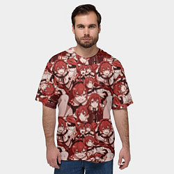 Футболка оверсайз мужская Эрис Грейрат, цвет: 3D-принт — фото 2