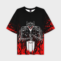 Футболка оверсайз мужская BERSERK, цвет: 3D-принт