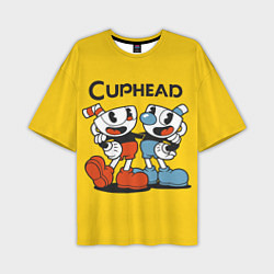 Футболка оверсайз мужская CUPHEAD, цвет: 3D-принт