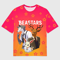 Футболка оверсайз мужская ВЫДАЮЩИЕСЯ ЗВЕРИ, цвет: 3D-принт