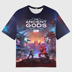 Футболка оверсайз мужская DOOM Eternal: The Ancient Gods, цвет: 3D-принт