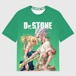 Футболка оверсайз мужская Dr Stone, цвет: 3D-принт