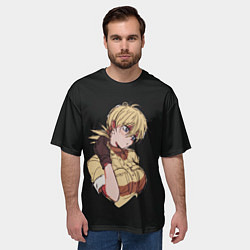 Футболка оверсайз мужская Виктория Серас, цвет: 3D-принт — фото 2