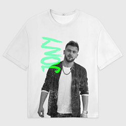 Футболка оверсайз мужская Jony music, цвет: 3D-принт