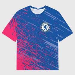 Футболка оверсайз мужская CHELSEA, цвет: 3D-принт