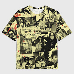 Мужская футболка оверсайз РОК КУМИРЫ