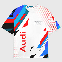 Мужская футболка оверсайз AUDI АУДИ SPORT