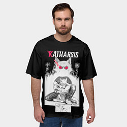 Футболка оверсайз мужская Katharsis Beastars, цвет: 3D-принт — фото 2