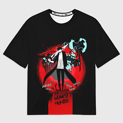 Футболка оверсайз мужская SOLO LEVELING ПОРТАЛ, цвет: 3D-принт