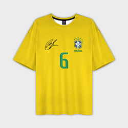 Футболка оверсайз мужская Р Карлос футболка сборной, цвет: 3D-принт