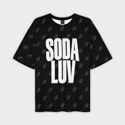 Футболка оверсайз мужская Репер - SODA LUV, цвет: 3D-принт