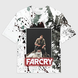 Мужская футболка оверсайз FARCRY WOLF