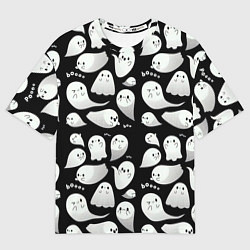 Мужская футболка оверсайз Boo Привидения