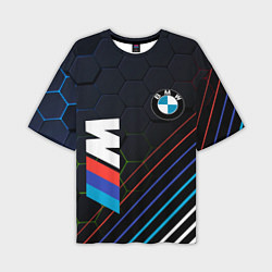 Футболка оверсайз мужская BMW БМВ M COMPETITION, цвет: 3D-принт