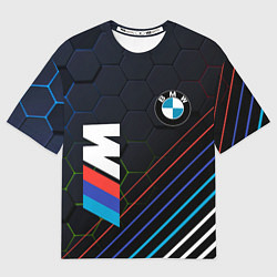 Мужская футболка оверсайз BMW БМВ M COMPETITION