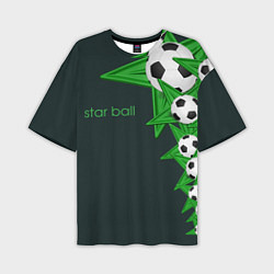 Футболка оверсайз мужская Star ball, цвет: 3D-принт