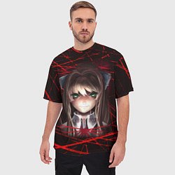 Футболка оверсайз мужская Literature Club Моника, цвет: 3D-принт — фото 2