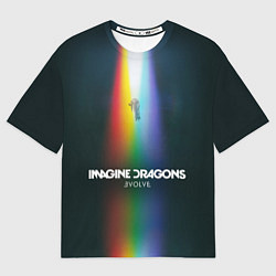 Футболка оверсайз мужская Imagine Dragons: Evolve, цвет: 3D-принт