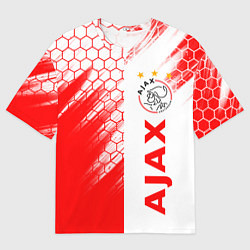 Мужская футболка оверсайз FC AJAX AMSTERDAM ФК АЯКС