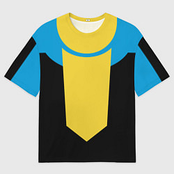 Мужская футболка оверсайз Костюм Неуязвимого