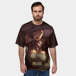 Футболка оверсайз мужская Lady Alcina Dimitrescu, цвет: 3D-принт — фото 2