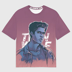 Футболка оверсайз мужская Teen Wolf Scott McCall, цвет: 3D-принт
