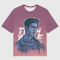 Футболка оверсайз мужская Teen Wolf Scott McCall, цвет: 3D-принт
