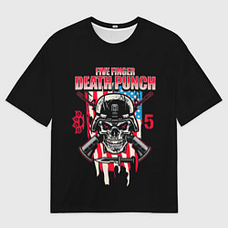 Мужская футболка оверсайз 5FDP Five Finger Death Punch