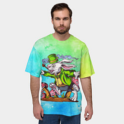 Футболка оверсайз мужская Кроля, цвет: 3D-принт — фото 2