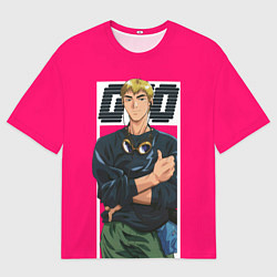 Футболка оверсайз мужская Great Teacher Onizuka, цвет: 3D-принт