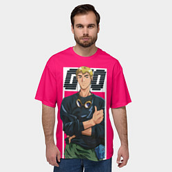 Футболка оверсайз мужская Great Teacher Onizuka, цвет: 3D-принт — фото 2