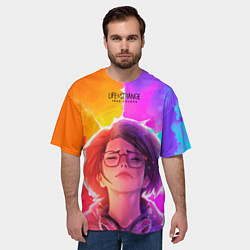 Футболка оверсайз мужская Life Is StrangeTrue Colors, цвет: 3D-принт — фото 2