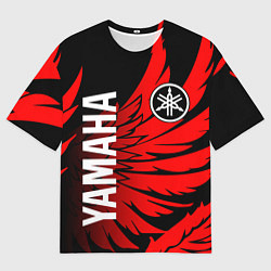 Мужская футболка оверсайз YAMAHA ЯМАХА МОТОСПОРТ