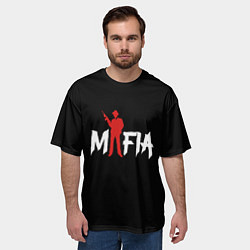 Футболка оверсайз мужская Mafia, цвет: 3D-принт — фото 2