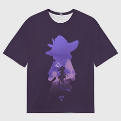 Футболка оверсайз мужская GI Lisa, цвет: 3D-принт