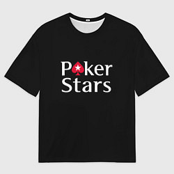 Мужская футболка оверсайз Poker Stars
