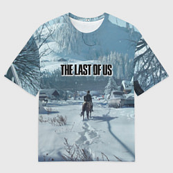 Футболка оверсайз мужская Элли в деревне, цвет: 3D-принт