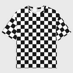 Мужская футболка оверсайз Шахматист