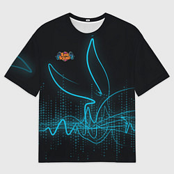 Футболка оверсайз мужская Bugs Bunny, цвет: 3D-принт