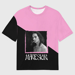 Футболка оверсайз мужская Maneskin Domiano, цвет: 3D-принт