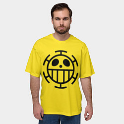 Футболка оверсайз мужская Как у Трафальгара Ло One Piece, цвет: 3D-принт — фото 2