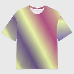 Футболка оверсайз мужская Настроение, цвет: 3D-принт