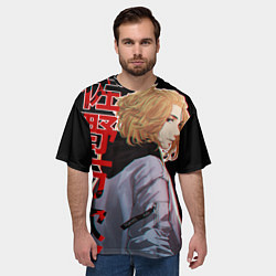 Футболка оверсайз мужская Токийские мстители, цвет: 3D-принт — фото 2